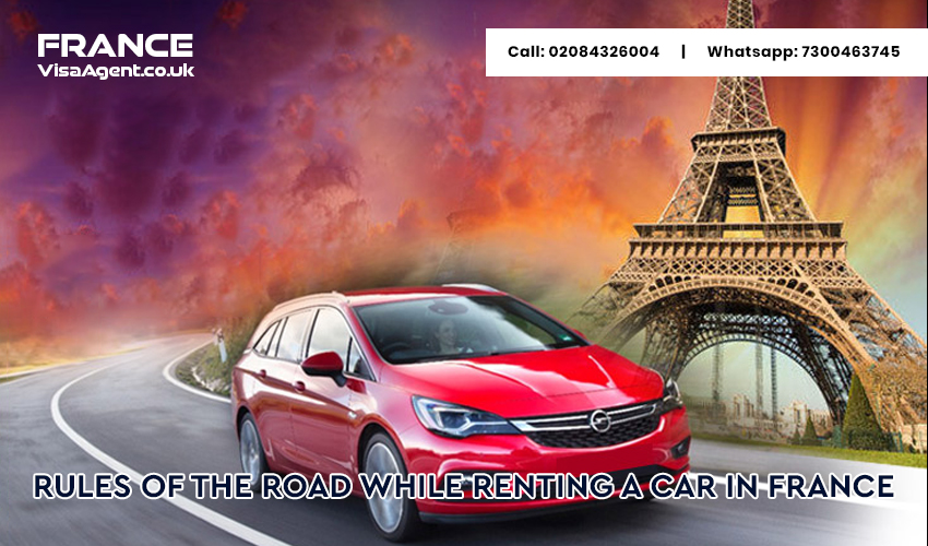 Rules of the road while renting a car in France